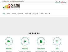 Tablet Screenshot of cheltenbenefitsgroup.com